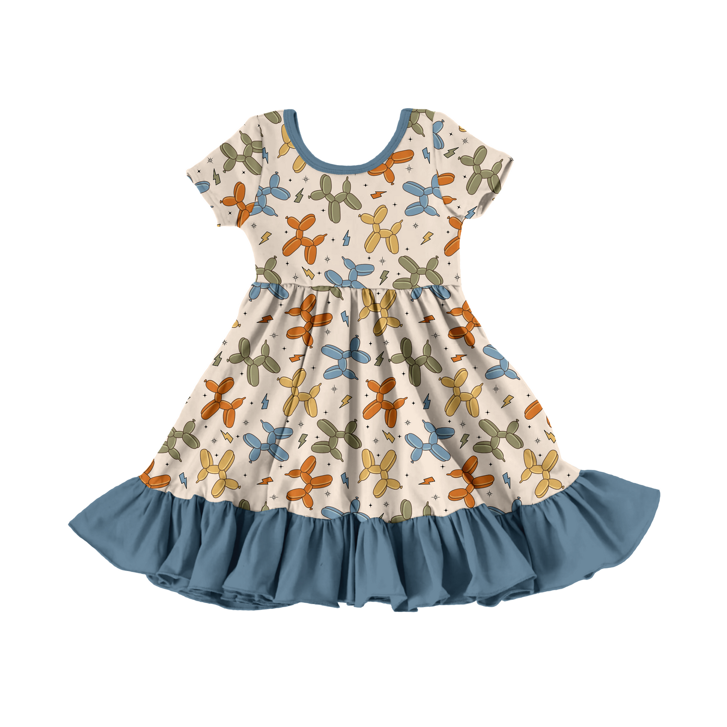 Poppable Pups Twirl Dress