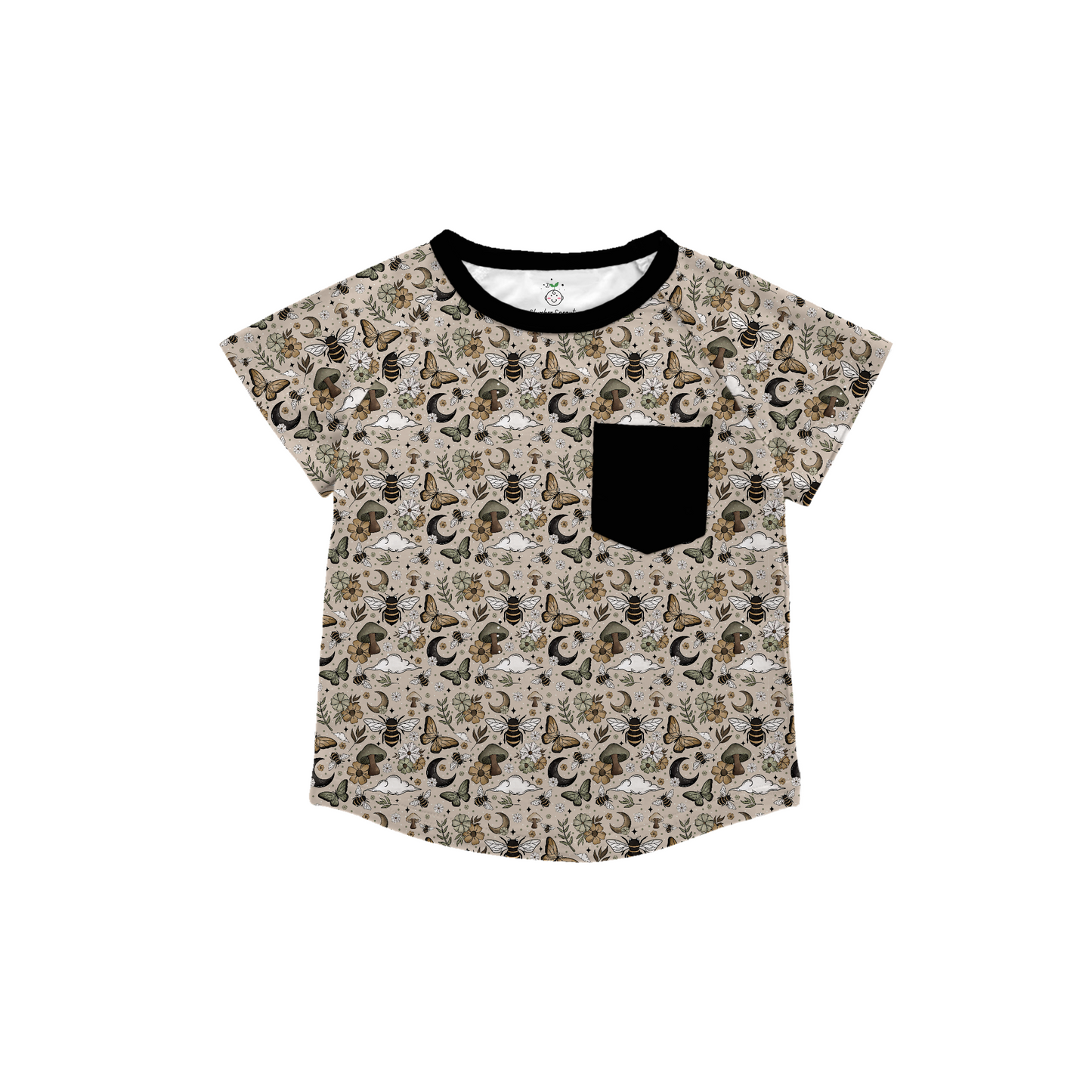 Goth Moths Pocket Tee