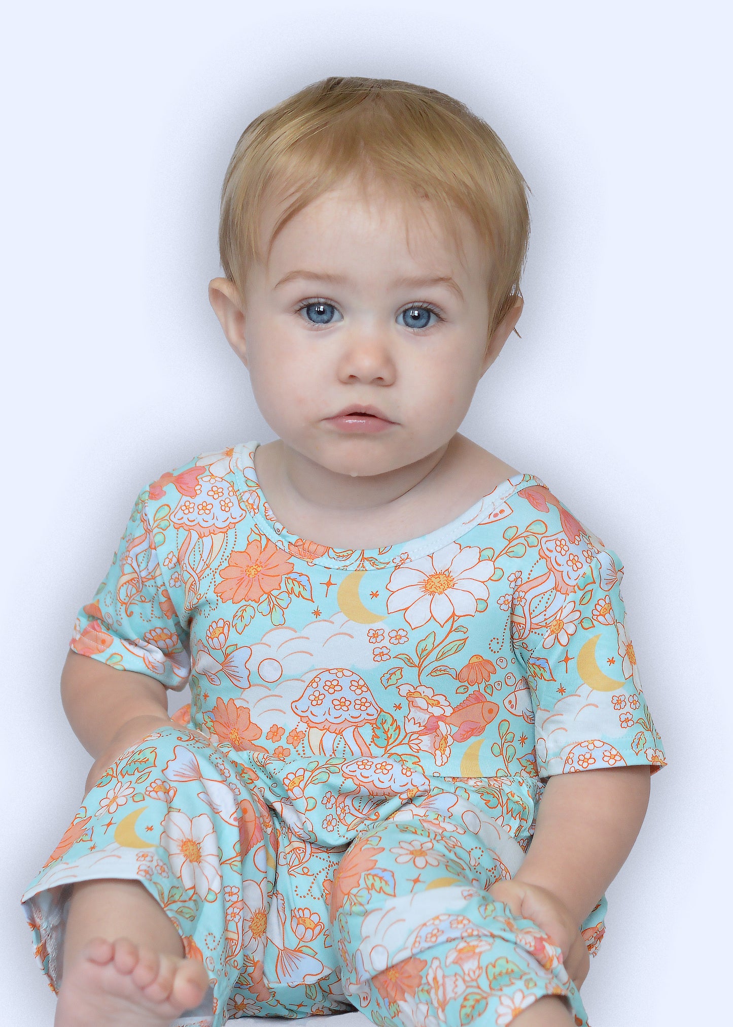 Floral Reef Romper