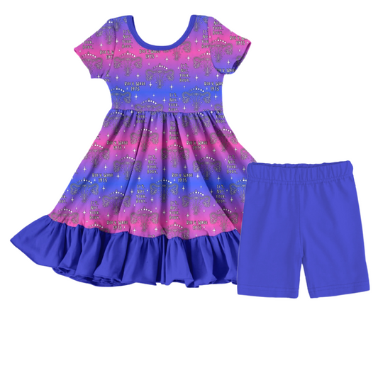 Respect the Womb Twirl and Short Set