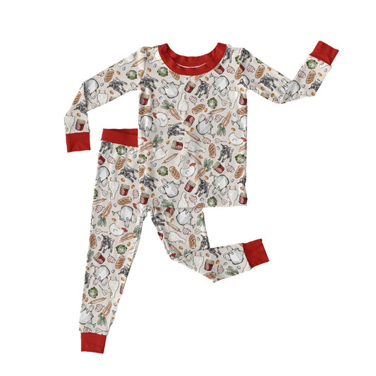 Homestead Harvest Bamboo Two Piece Pajama